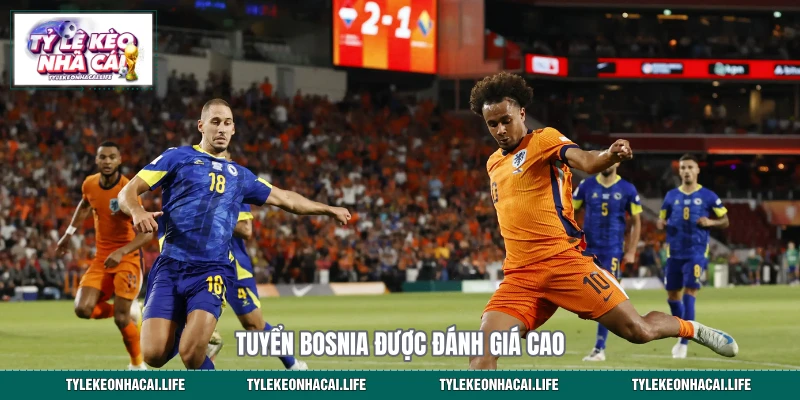 Tuyển Bosnia được đánh giá cao