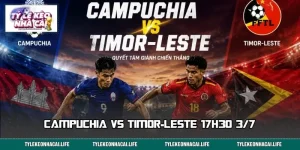 Campuchia vs Timor-Leste 17h30 3/7: Soi Kèo Trước Giờ G