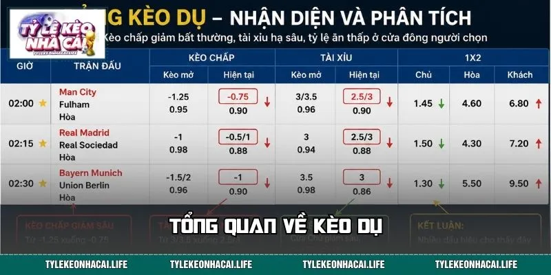 Tổng quan về kèo dụ